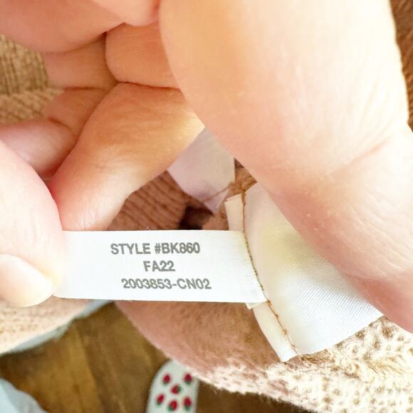 J. Crew Tan Waist Corduroy Dress Size 2 Zip Front Cinched NEW Texture Utility - Picture 12 of 16